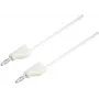 VOLTCRAFT MSB-300-5-WS mērīšanas vads, 4mm banānu spraudnis uz 4mm banānu spraudni, 5m, balts, 16A, 30VAC/60VDC, CAT I
