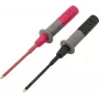 VOLTCRAFT MSS-140 drošības mērīšanas zondes komplekts 4 mm ligzda CAT III 600 V sarkans/melns
