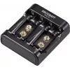 VOLTCRAFT P4-9 apaļo elementu lādētājs NiMH/NiCd AA, AAA, 9V bloka VC-14936385