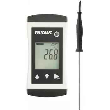 VOLTCRAFT PTM-110 digitālais precīzijas termometrs Pt1000, -70 līdz +250 °C, IP65 VC-8603575