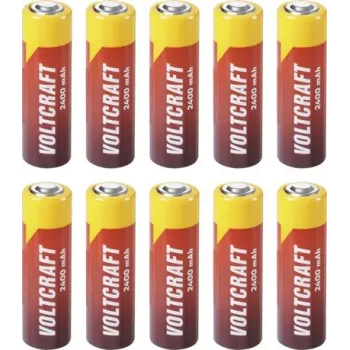 VOLTCRAFT Speciālā baterija Mignon (AA) Button-top Li-SoCl2 3,6 V 2400 mAh 10 gab. (VC-17255755)