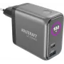 VOLTCRAFT UC-100W01 GaN USB sienas lādētājs 100W USB-C PD + USB-A melns VC-17776055