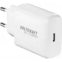Voltcraft UC-1C20W01 USB-C GaN sienas lādētājs 20 W PD 3.0 balts
