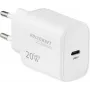 VOLTCRAFT UC-20W001 USB sienas lādētājs 20 W 1x USB-C ātrā uzlāde, USB PD 3.0, balts, GaN (VC-17942085)