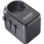 VOLTCRAFT UC-2C1A45W01 45W ceļojumu uzlādes adapteris ar 2x USB-C PD, 1x USB-A QC, ES/UK/Ķīnas kontaktdakšām - melns VC-17792635