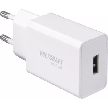 VOLTCRAFT UC-5W01 USB sienas lādētājs 5 W 1x USB-A balts (VC-17969700)