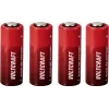 VOLTCRAFT VC-16107975 A23 sārma baterija 12V 50mAh, 4 gab.