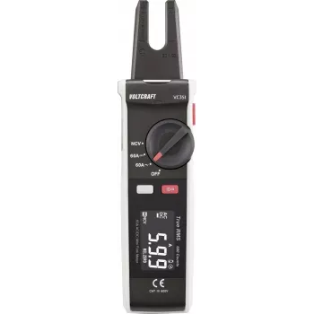 Voltcraft VC-351 digitālais strāvas mērītājs ar knaiblēm CAT III 600 V AC/DC 60 A True RMS 6000 rādījumi