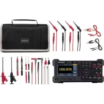 VOLTCRAFT VC-7200BT galda multimetrs ar MLSET-120 testa vadiem (VC-11015340+VC-18652750+VC-11732520)