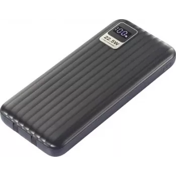 VOLTCRAFT VC-WT-K512 Power Bank 10000 mAh ātrā uzlāde LiPo melns ar statusa displeju VC-15139410