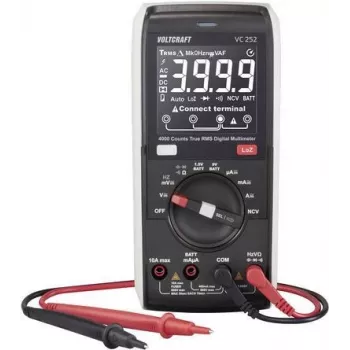 VOLTCRAFT VC252 digitālais multimetrs CAT III 600 V, 4000 Counts VC-12884305