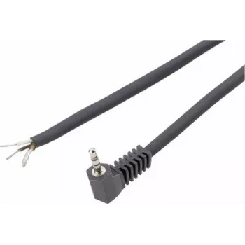 VOLTCRAFT XL-AC25SGW 2,5 mm stereo jack spraudņa savienotājs, 3 polu, lodēšanas terminālis, niķelēts, 1 gab. 93025c204