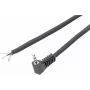 VOLTCRAFT XL-AC25SGW 2,5 mm stereo jack spraudņa savienotājs, 3 polu, lodēšanas terminālis, niķelēts, 1 gab. 93025c204