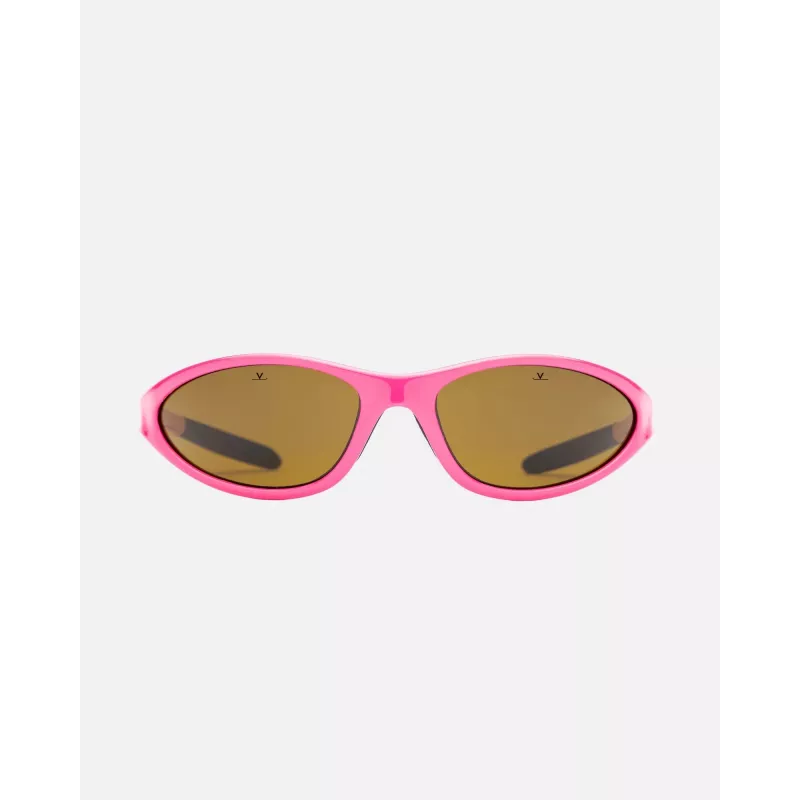 VUARNET A150X072121 Unisex saulesbrilles - Taisnstūra acetāta rāmis, Pelēkas minerālstikla lēcas, 60/20/145 mm