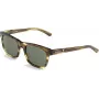 VUARNET Sieviešu saulesbrilles VL20020004162 - Melns acetāta rāmis, tīri pelēkas minerālstikla lēcas, 52 mm