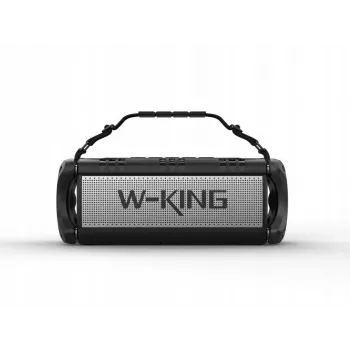 W-King D8 Pārnēsājams Bezvadu Skaļrunis Melns/Sudrabs