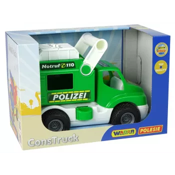 WADER POLESIE Policijas Auto ConsTruck Green 41906