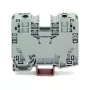 WAGO 285-135 2 vadu caurvada spaiļu bloks, 35 mm², CAGE CLAMP, pelēks