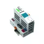 WAGO 750-348 ECO CANopen lauka kopnes savienotājs, D-sub 9-pin, 24 VDC, DIN-sliede, pelēks