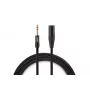 Warm Audio Premier Series XLR vīriešu uz 6,35 mm TRS vīriešu audio kabelis 1,8 m melns
