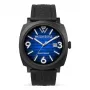 WATCHPEOPLE Sieviešu 700992 Analogais Kvarca Pulkstenis 45mm Melns Ciparnīca Īsta Āda Siksniņa