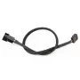 Watercool 4-Pin PWM pagarinājuma kabelis, melns - 30 cm