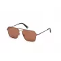 WEB EYEWEAR MAN WE0261-6036E Saulesbrilles Havana/Brūns Acetāta Rāmis Zaļa Polikarbonāta Lēca 60/14/145 mm