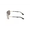 WEB EYEWEAR MAN WE0280-6232C Saulesbrilles Spīdīgi Melna Pelēka 62/12/125 mm