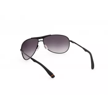 WEB EYEWEAR MAN WE0296-6601B Saulesbrilles Melns Taisnstūris 66/14/125 mm