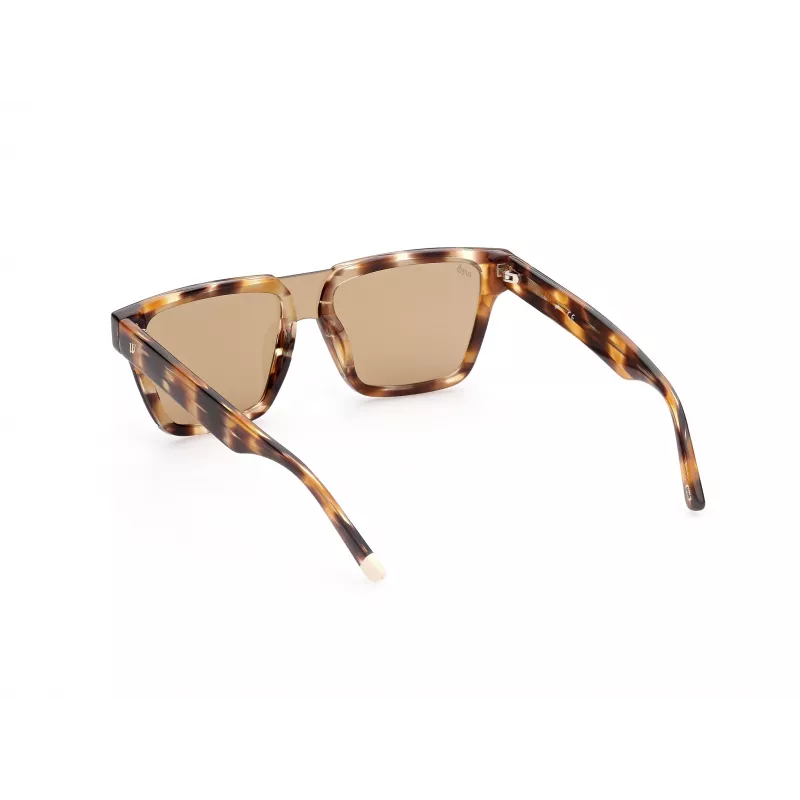 WEB EYEWEAR MAN WE0314-0041F Saulesbrilles Havana Acetāta Rāmis Brūns Gradienta Lēcas 54-19-145