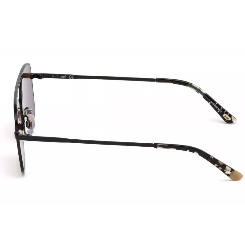 WEB EYEWEAR Vīriešu saulesbrilles WE0209-02G Havana Acetāts Zaļas Polikarbonāta Lēcas 53mm