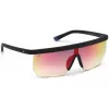 WEB EYEWEAR Vīriešu saulesbrilles WE0221-02Z Melns acetāta rāmis Pelēkas lēcas UV400