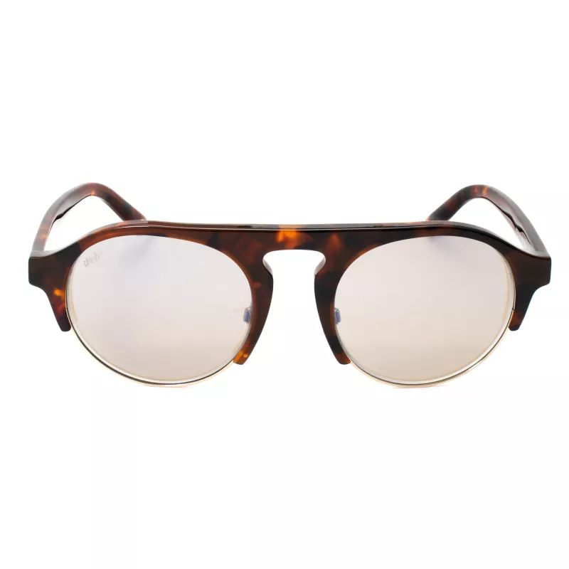 WEB EYEWEAR Vīriešu saulesbrilles WE0224-52G Havana Acetāts Zaļš Polikarbonāts UV400 52mm