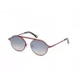 WEB EYEWEAR Unisex saulesbrilles WE0198-5766C Melns rāmis Pelēkas lēcas 57mm