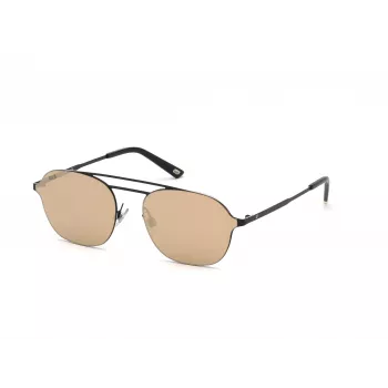 WEB EYEWEAR Unisex saulesbrilles WE0248-5802G Melna Pelēka Gradienta 58/18/145 mm