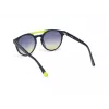 WEB EYEWEAR Unisex saulesbrilles WE0262-5190W Kvadrātveida acetāta melns rāmis pelēkas lēcas 51/19/145 mm