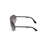 WEB EYEWEAR Unisex saulesbrilles WE0282-0001B Melns rāmis Pelēkas lēcas UV400 3. kategorija