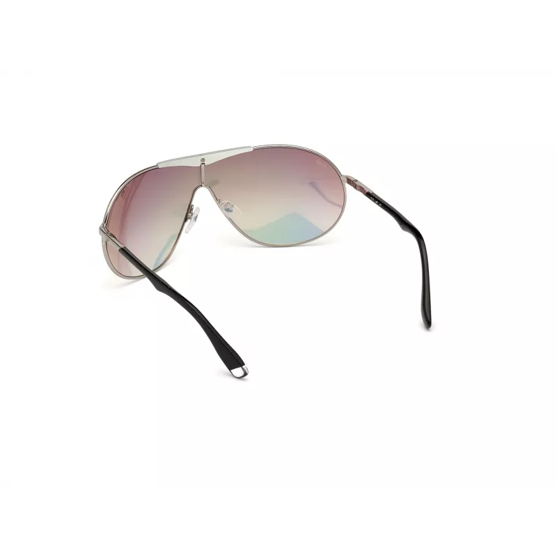WEB EYEWEAR Unisex saulesbrilles WE0282-0014Z Melns rāmis Pelēkas lēcas