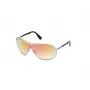 WEB EYEWEAR Unisex saulesbrilles WE0282-0014Z Melns rāmis Pelēkas lēcas