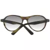 WEB EYEWEAR WE0128-5494N Unisex saulesbrilles, Havana acetāta rāmis, brūnas polikarbonāta lēcas, 54 mm