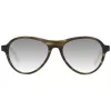 WEB EYEWEAR WE0128-5494N Unisex saulesbrilles, Havana acetāta rāmis, brūnas polikarbonāta lēcas, 54 mm