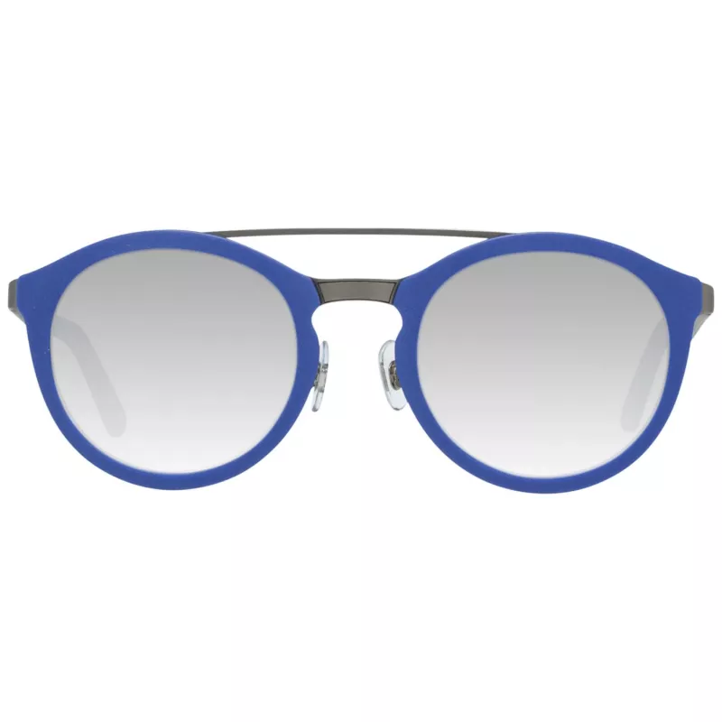 WEB EYEWEAR WE0143-4991X Unisex saulesbrilles, kvadrātveida acetāta rāmis, pelēkas lēcas, 49/22/140 mm