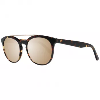 WEB EYEWEAR WE0146-5252G Unisex saulesbrilles, Havana rāmis, pelēki gradienta lēcas, 52 mm