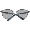 WEB EYEWEAR WE0189-02C Unisex saulesbrilles - Melns rāmis, pelēkas lēcas 59mm