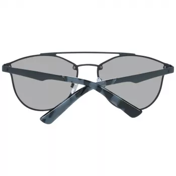 WEB EYEWEAR WE0189-02C Unisex saulesbrilles - Melns rāmis, pelēkas lēcas 59mm