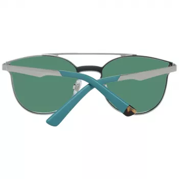 WEB EYEWEAR WE0190-09Q Unisex saulesbrilles - Ģeometrisks acetāta rāmis ar UV400 polikarbonāta lēcām