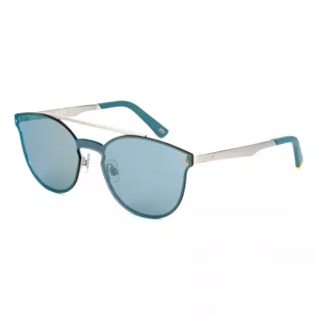 WEB EYEWEAR WE0190-09Q Unisex saulesbrilles - Ģeometrisks acetāta rāmis ar UV400 polikarbonāta lēcām