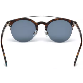 WEB EYEWEAR WE0192-52V Unisex Saulesbrilles Havana Acetāta Rāmis Brūns Gradienta Lēca 49mm