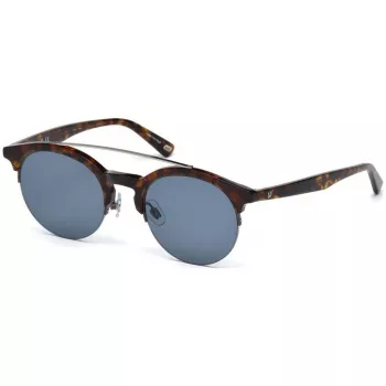 WEB EYEWEAR WE0192-52V Unisex Saulesbrilles Havana Acetāta Rāmis Brūns Gradienta Lēca 49mm