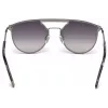WEB EYEWEAR WE0193-08C Unisex taisnstūra saulesbrilles, Havana acetāta rāmis, brūnas polikarbonāta lēcas, UV400